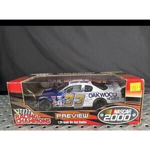 Racing Champions Preview 2000 Joe Nemechek #33 Oakwood Homes-1:24-NIB
